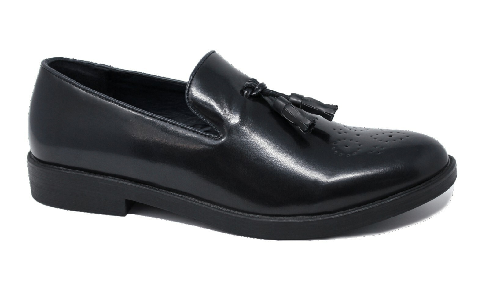 SCARPE MOCASSINI UOMO NERO OXFORD ELEGANTI CALZATURE ESPADRILLAS